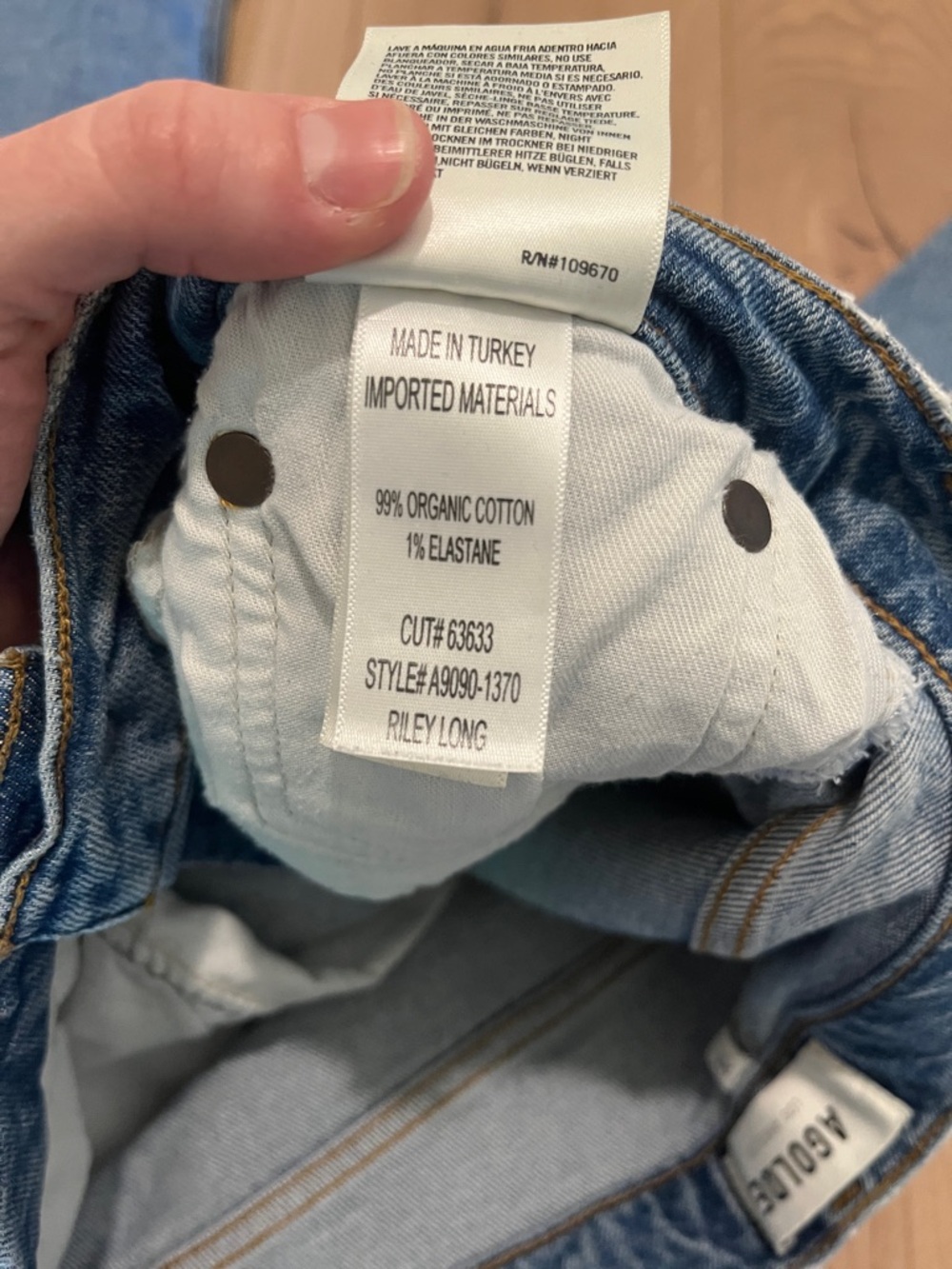 AGolde Riley Jeans - Picture 5 of 5